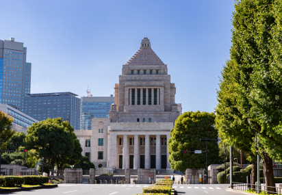 Image of the Japanese parliament building
